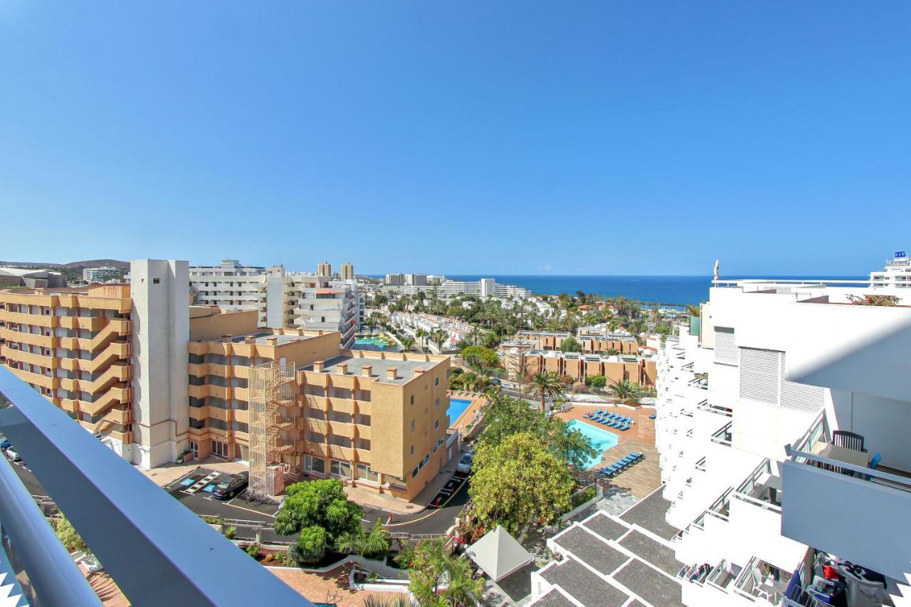 Modern Studio With A Sea View And Pool Access Ponderosa 801 Playa de las Américas Eksteriør billede