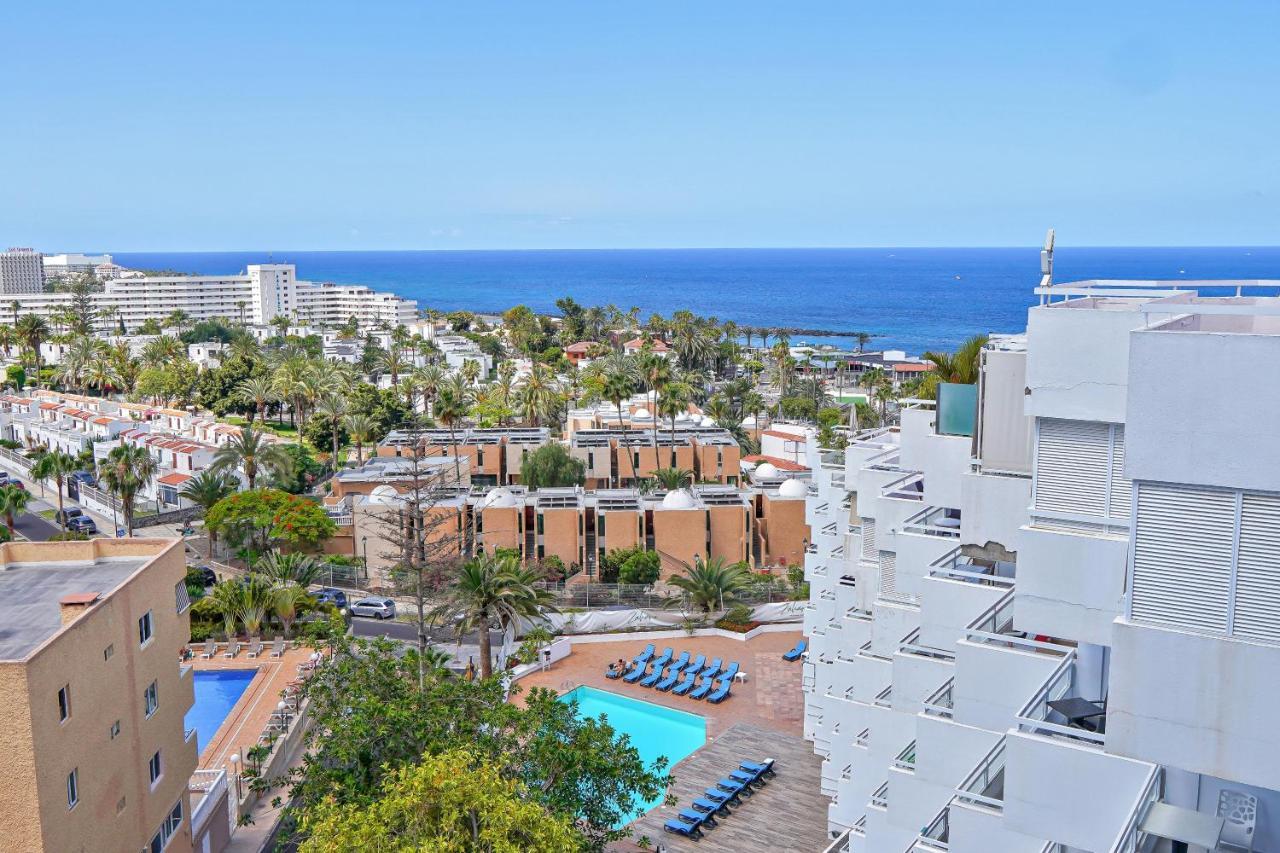 Modern Studio With A Sea View And Pool Access Ponderosa 801 Playa de las Américas Eksteriør billede