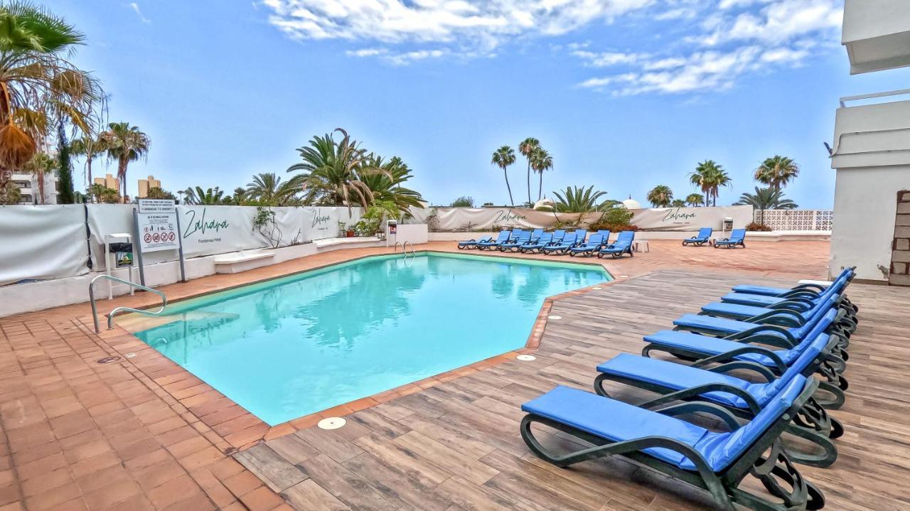 Modern Studio With A Sea View And Pool Access Ponderosa 801 Playa de las Américas Eksteriør billede